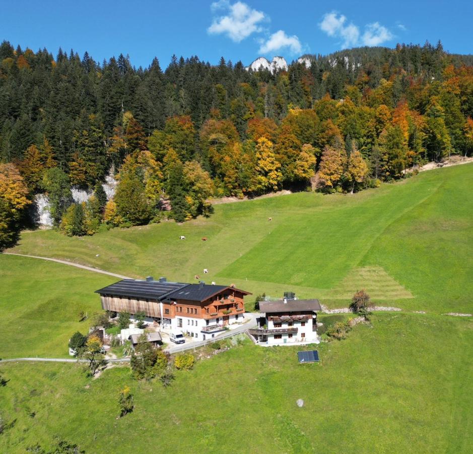 Appartamento Biobauernhof Schneiderbauer Unken Esterno foto