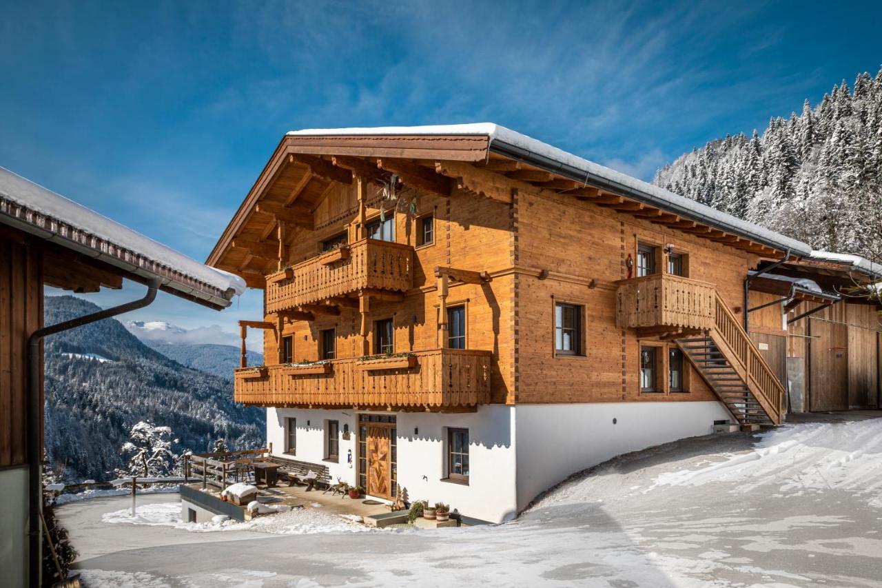 Appartamento Biobauernhof Schneiderbauer Unken Esterno foto