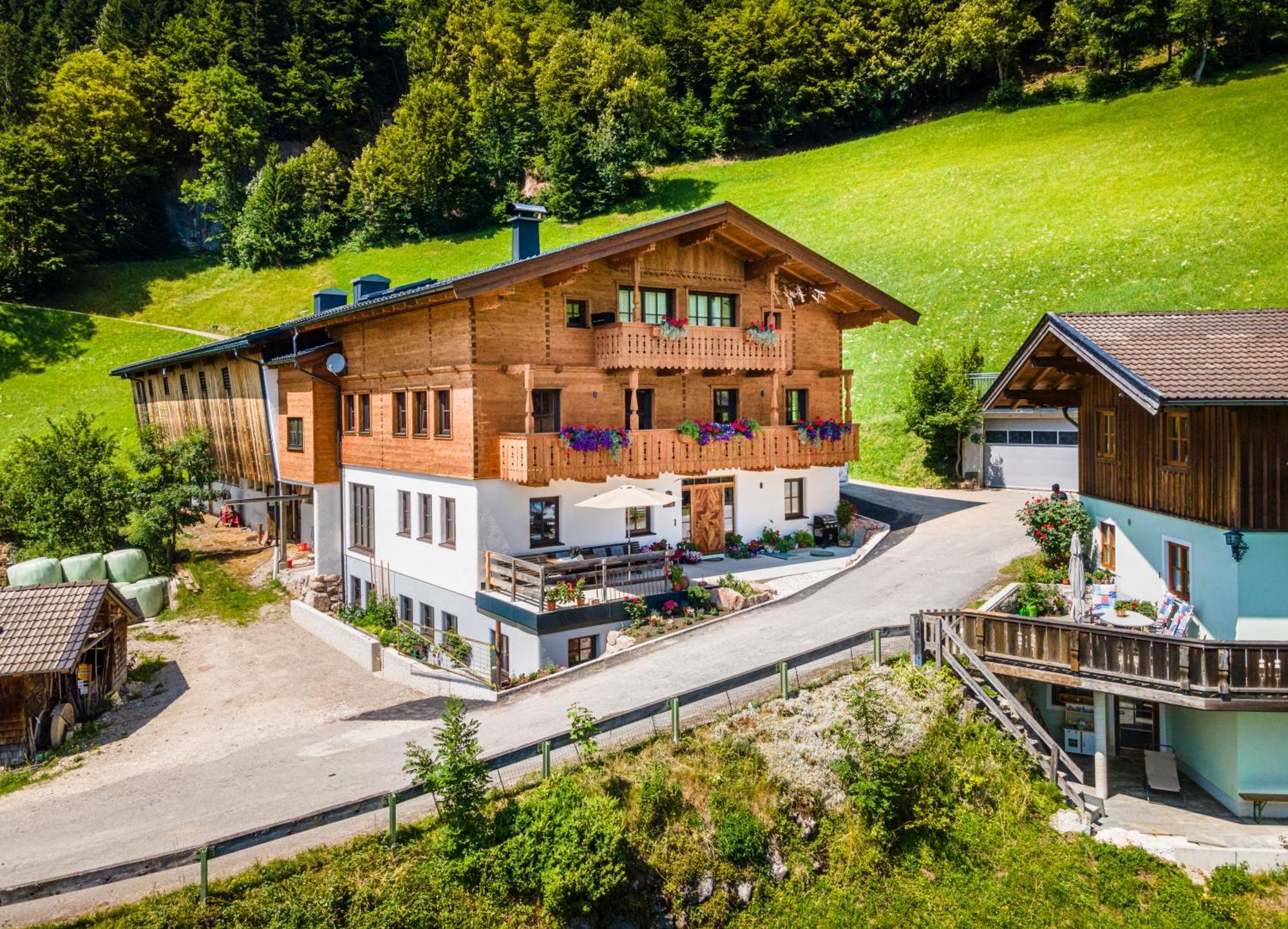 Appartamento Biobauernhof Schneiderbauer Unken Esterno foto
